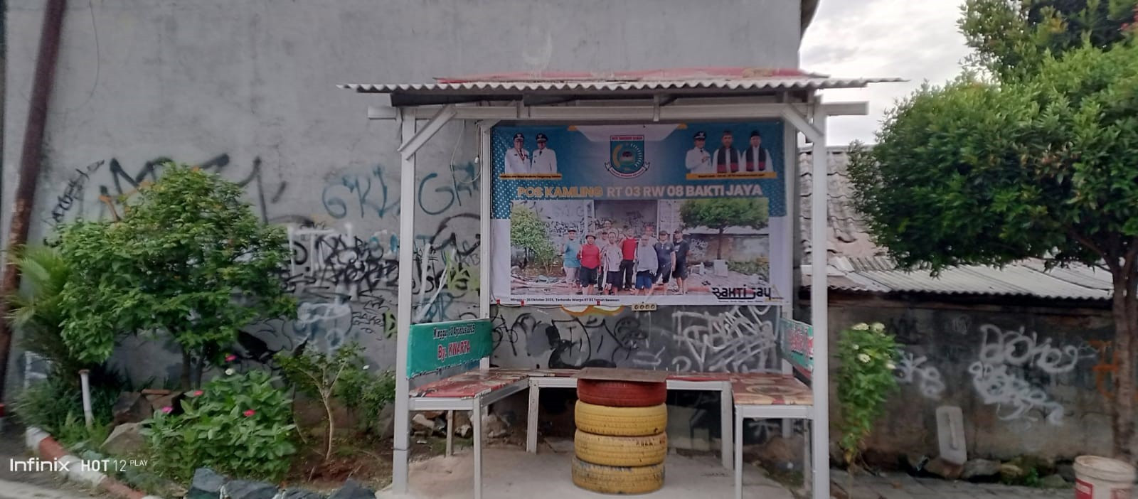 Poskamling RT 03/08 Bakti Jaya Perkuat Keamanan dan Solidaritas Warga